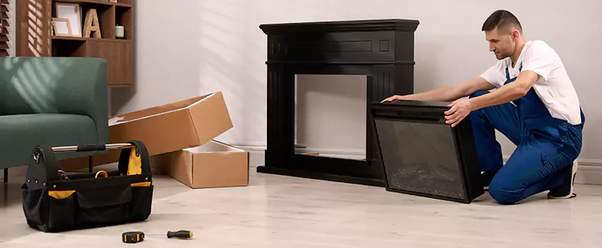 Old Rusted Metal Fireplace Repair And Replacement in West Valley City, UT